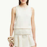 Embroidered Tank Top