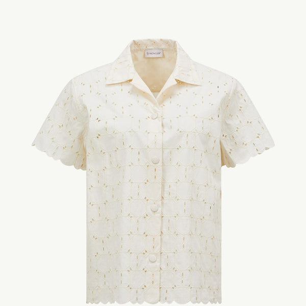 Broderie Anglaise Short Sleeve Shirt