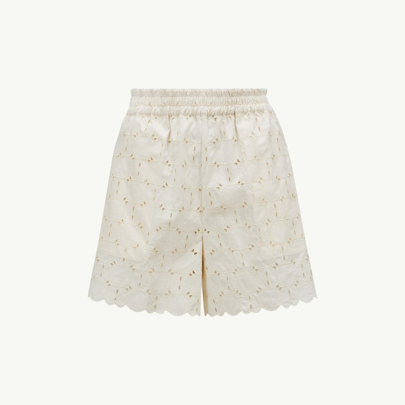 Broderie Anglaise Short Sleeve Shirt
