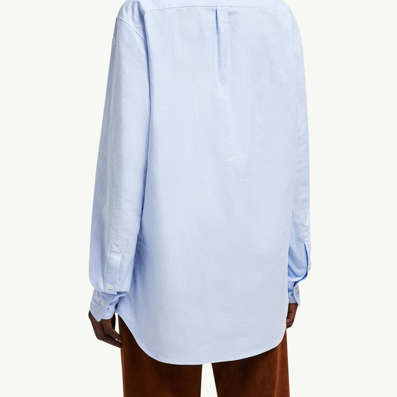 Long Sleeve Oxford Cotton Shirt