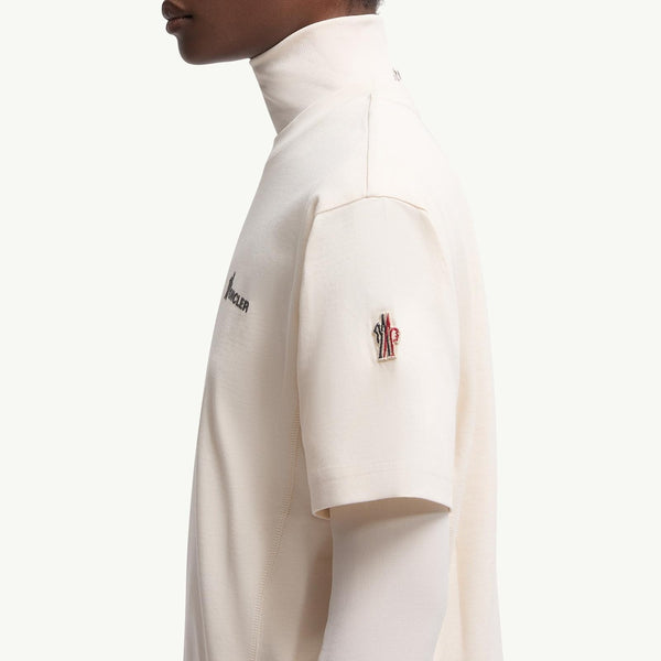 Embossed Logo Cotton T-Shirt