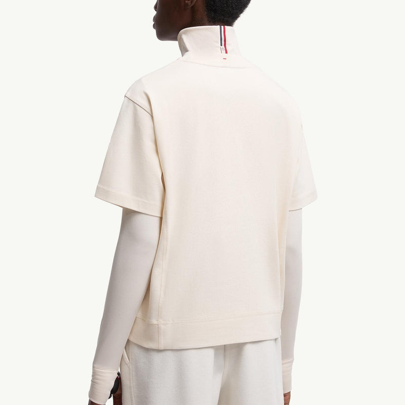 Embossed Logo Cotton T-Shirt