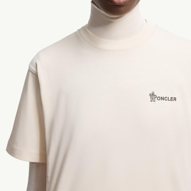 Embossed Logo Cotton T-Shirt
