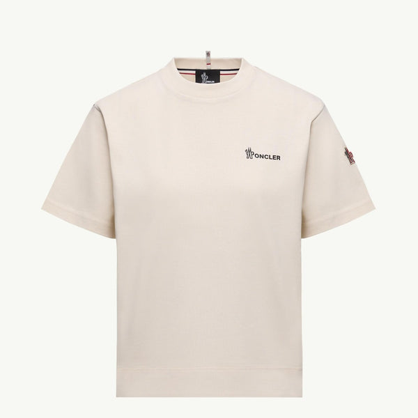 Embossed Logo Cotton T-Shirt