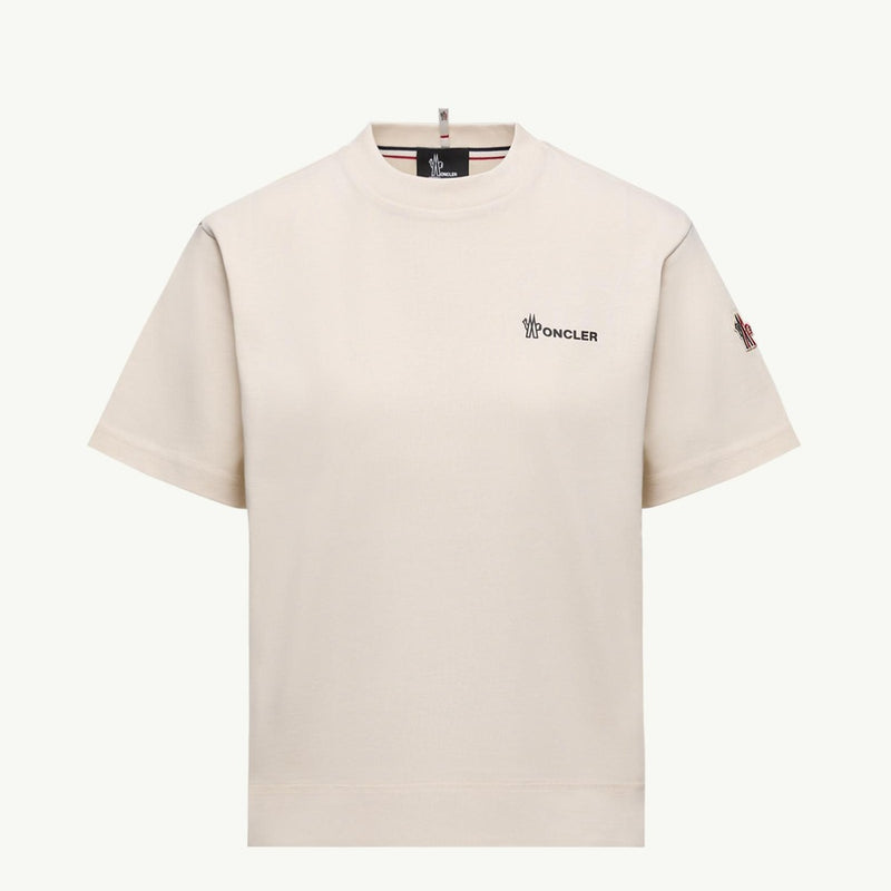Embossed Logo Cotton T-Shirt
