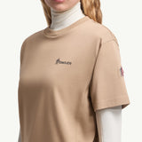 Embossed Logo Cotton T-Shirt