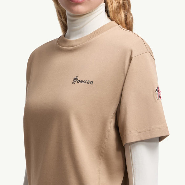 Embossed Logo Cotton T-Shirt
