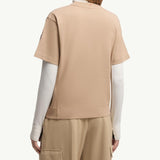 Embossed Logo Cotton T-Shirt