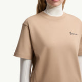 Embossed Logo Cotton T-Shirt
