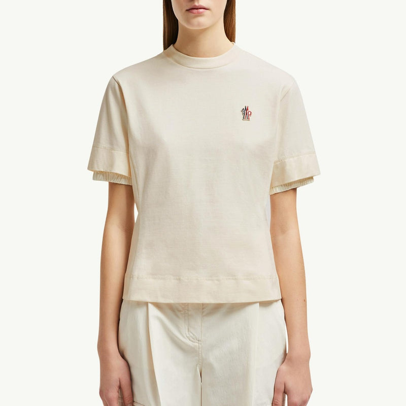 Logo Patch Cotton T-Shirt
