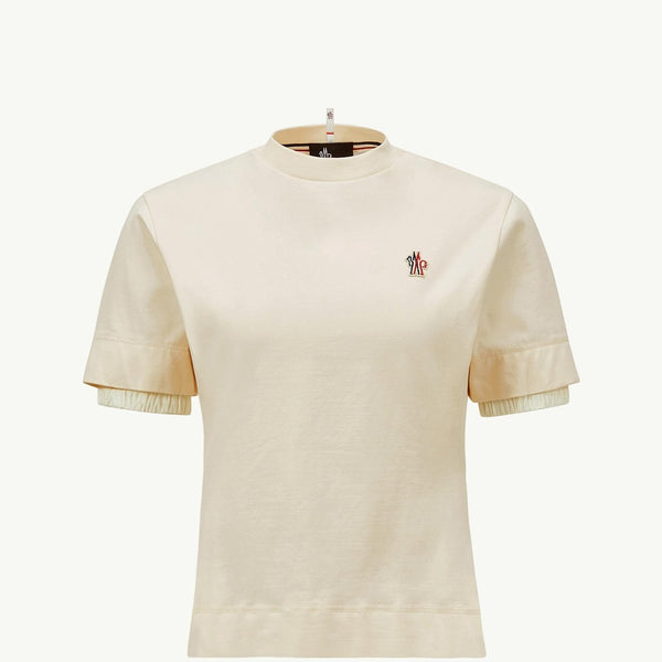 Logo Patch Cotton T-Shirt
