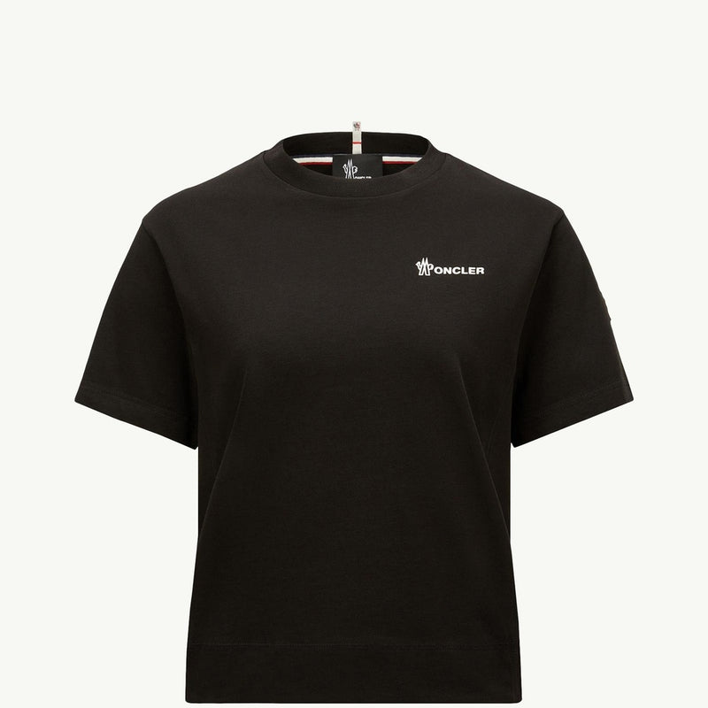 Embossed Logo Cotton T-Shirt
