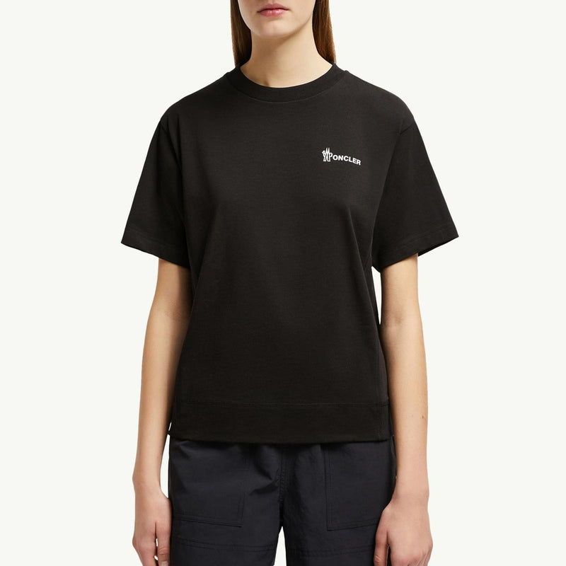 Embossed Logo Cotton T-Shirt