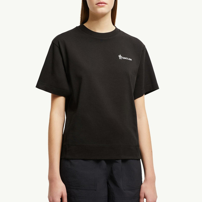 Embossed Logo Cotton T-Shirt