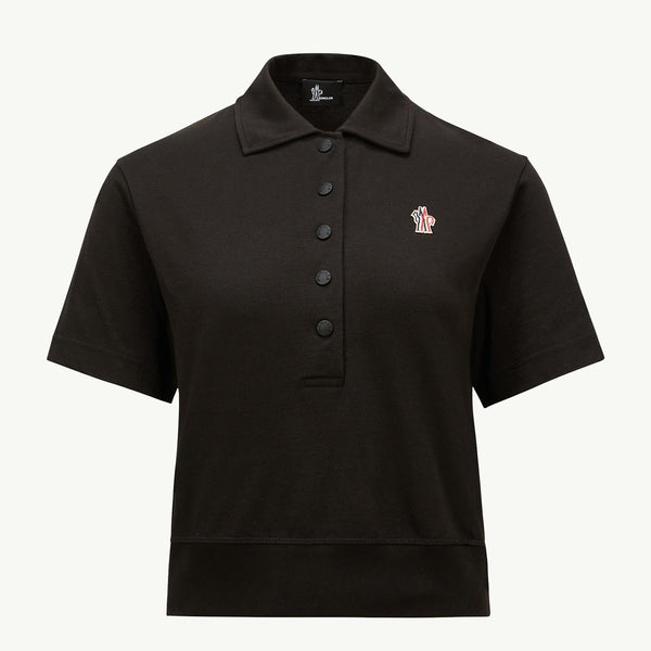 Logo Patch Cotton Polo Shirt