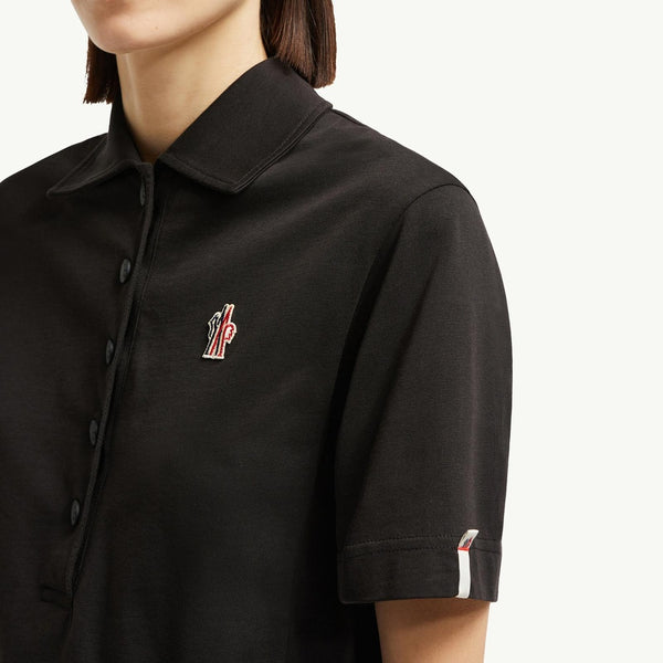 Logo Patch Cotton Polo Shirt