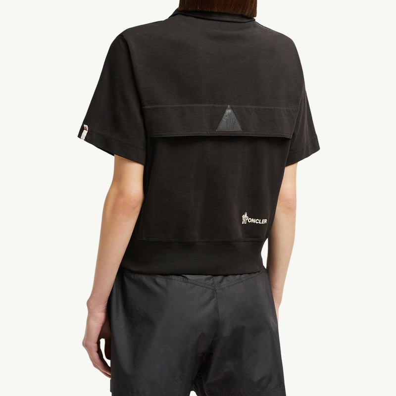Logo Patch Cotton Polo Shirt