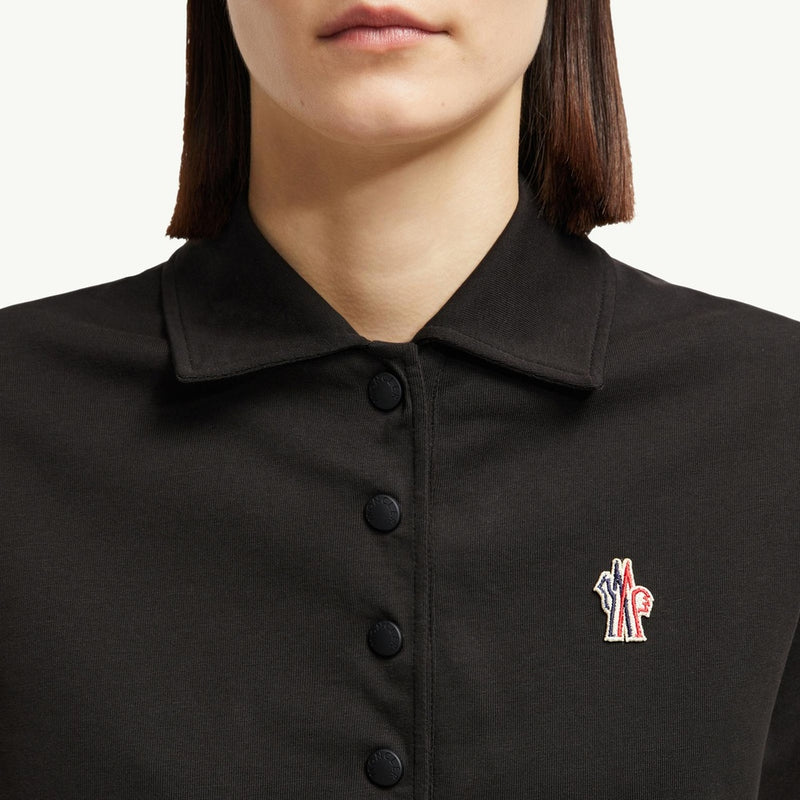 Logo Patch Cotton Polo Shirt