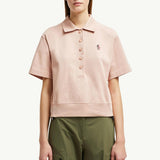 Logo Patch Cotton Polo Shirt