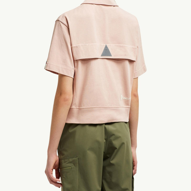 Logo Patch Cotton Polo Shirt
