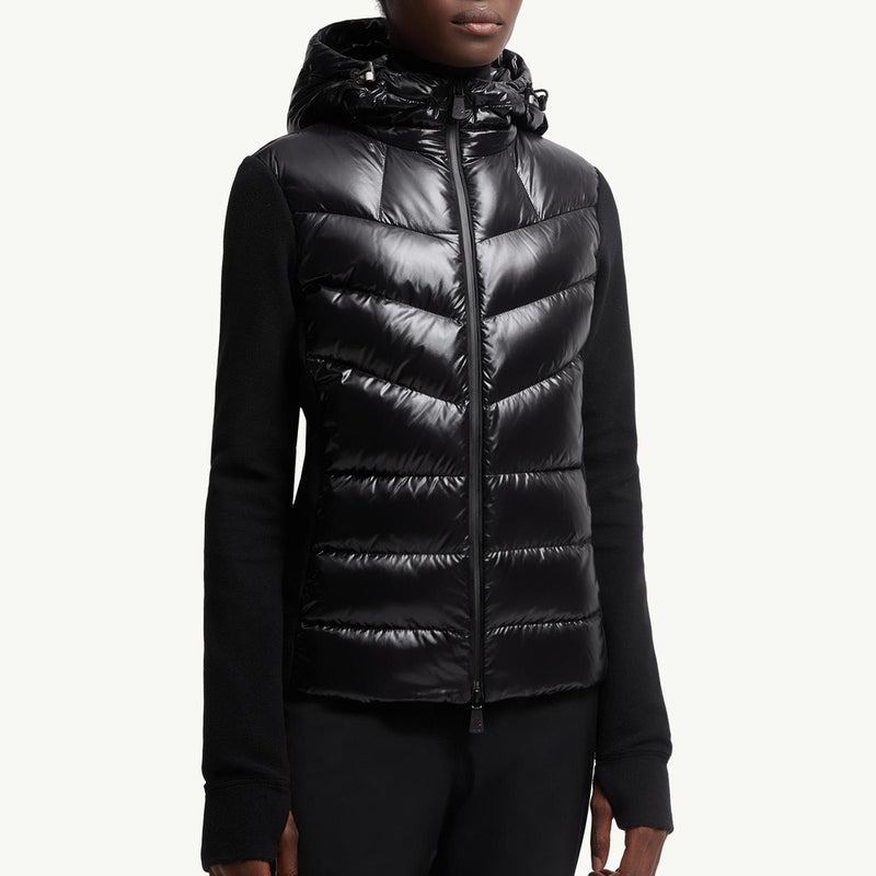 Padded Zip-Up Hoodie