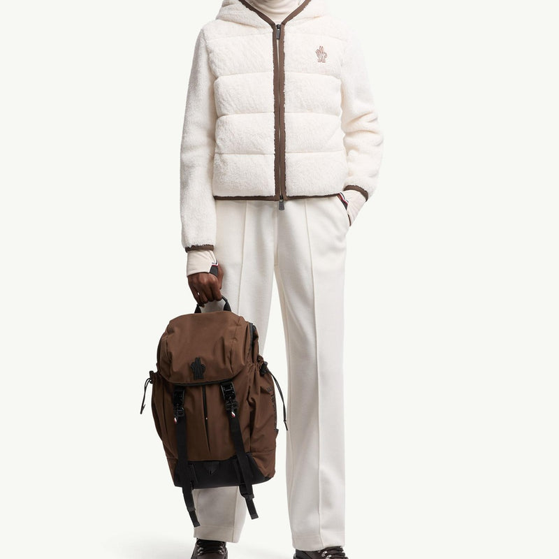 Padded PolartecZip-Up Hoodie