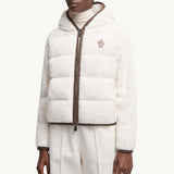 Padded PolartecZip-Up Hoodie