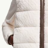 Padded PolartecZip-Up Hoodie