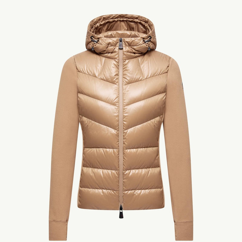 Padded Zip-Up Hoodie