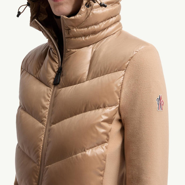 Padded Zip-Up Hoodie