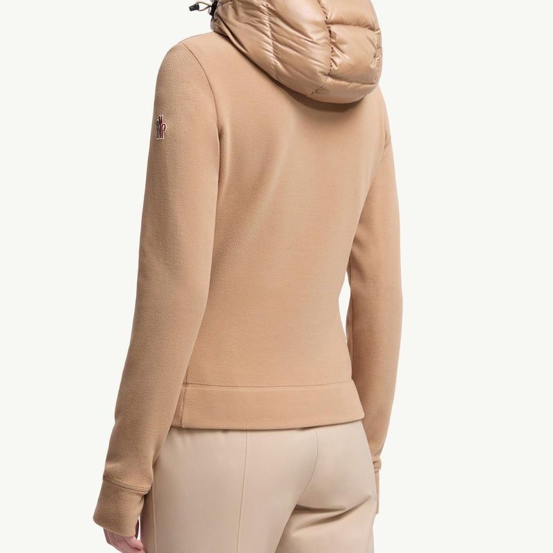 Padded Zip-Up Hoodie