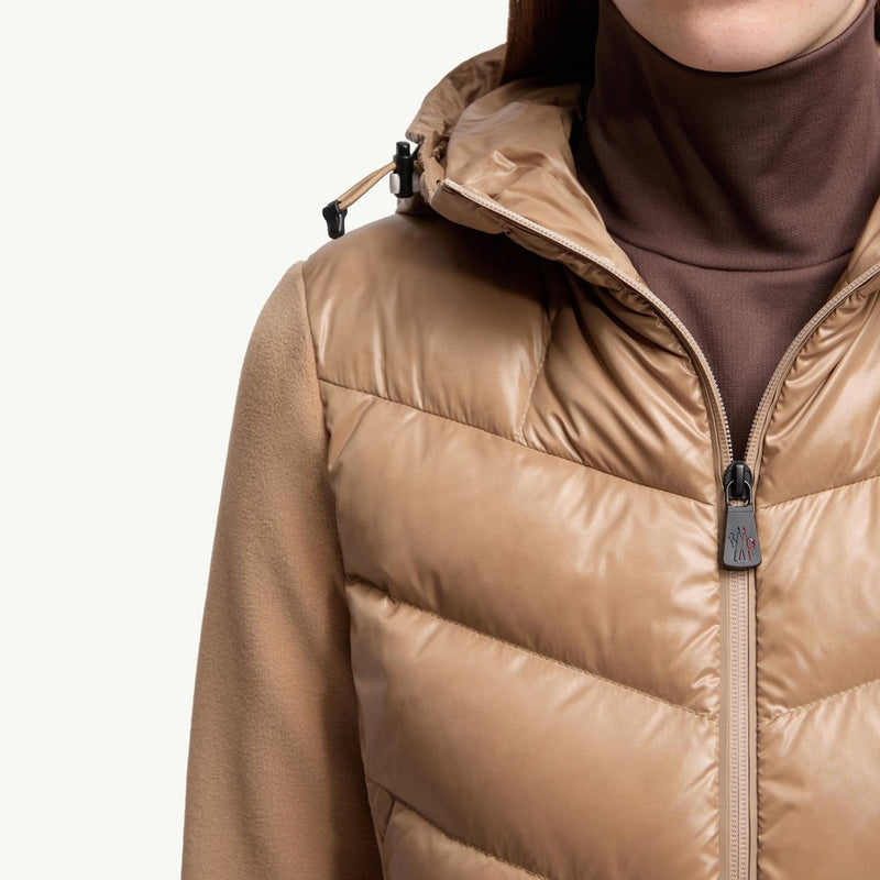 Padded Zip-Up Hoodie