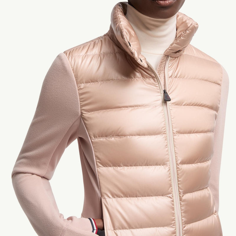 Padded Zip-Up Sweatshirt