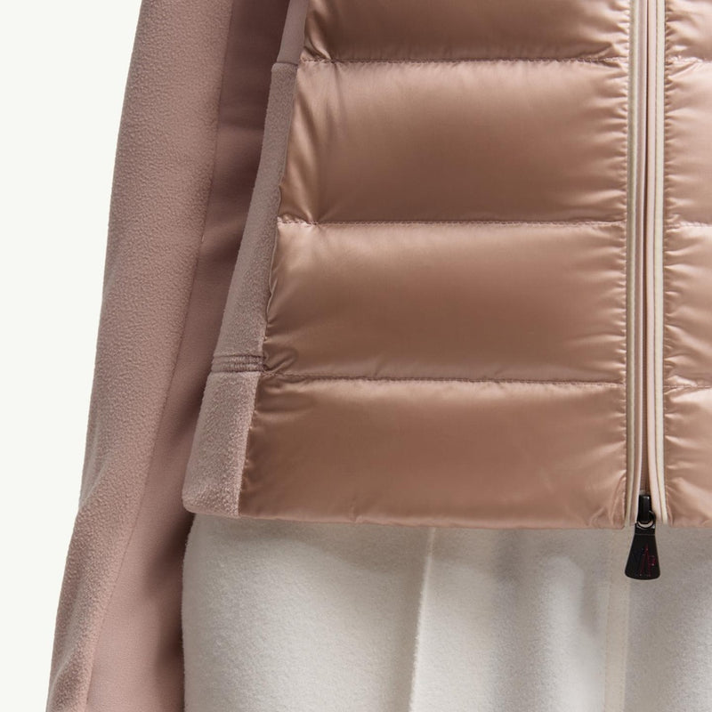 Padded Zip-Up Sweatshirt