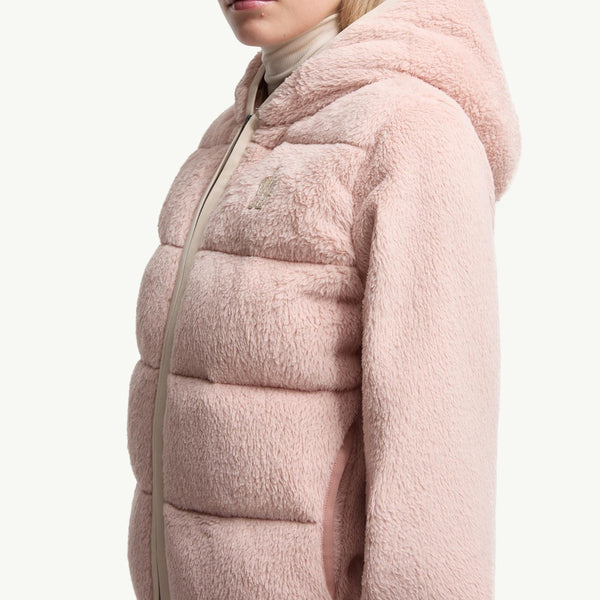 Padded PolartecZip-Up Hoodie