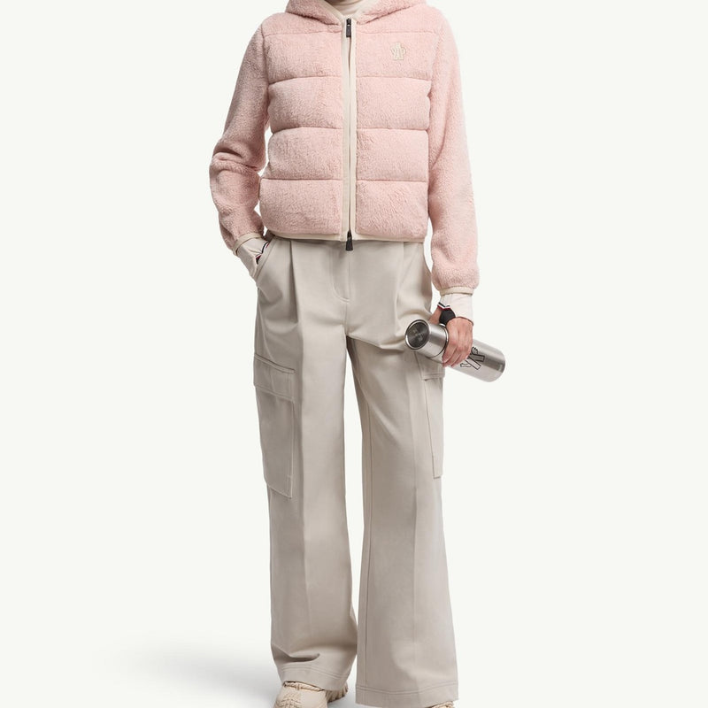 Padded PolartecZip-Up Hoodie