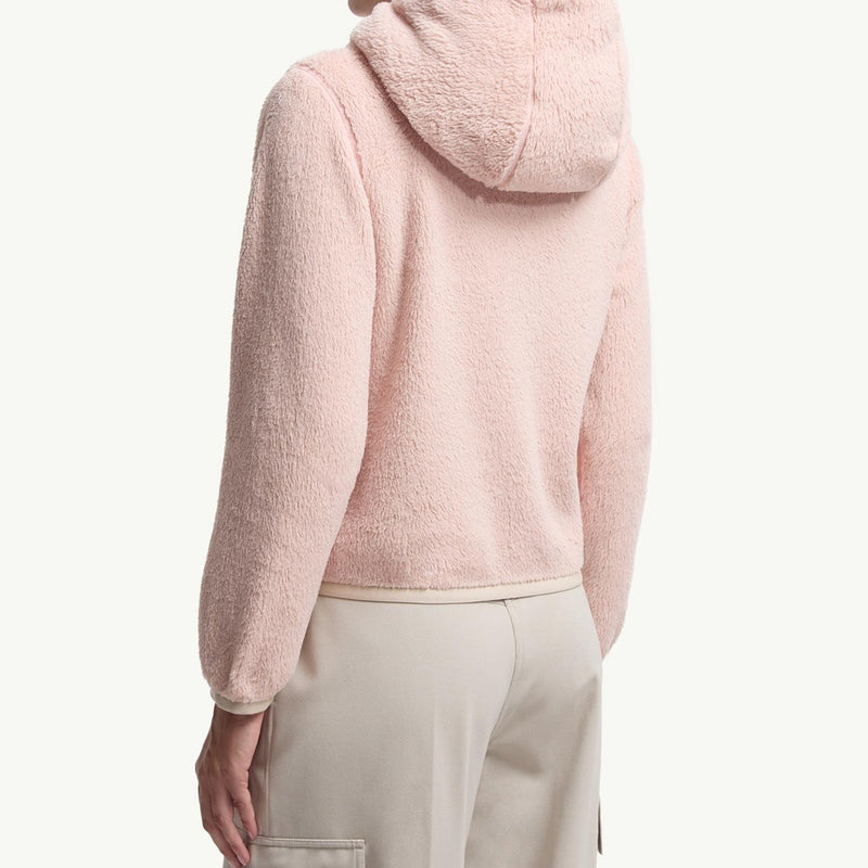 Padded PolartecZip-Up Hoodie