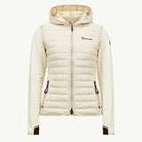 Padded Zip-Up Cotton Hoodie
