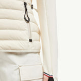 Padded Zip-Up Cotton Hoodie