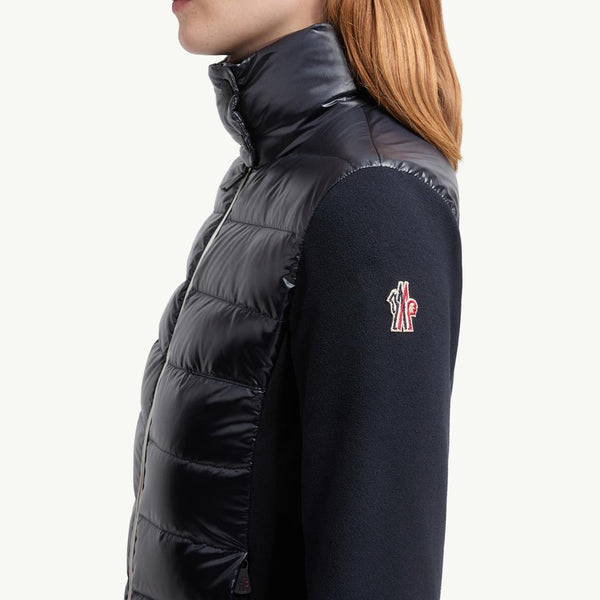 Padded Zip-Up Sweatshirt