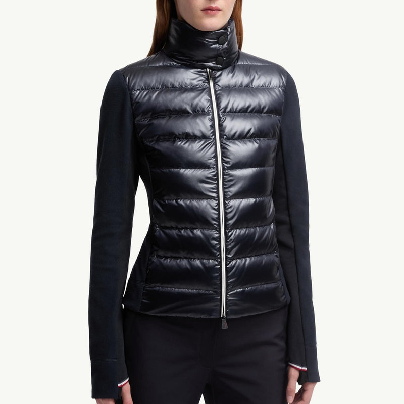 Padded Zip-Up Sweatshirt