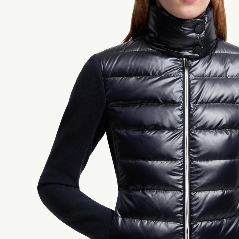 Padded Zip-Up Sweatshirt