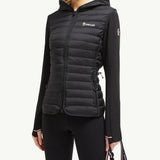 Padded Zip-Up Cotton Hoodie