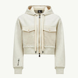 Cotton & Linen Zip-Up Hoodie