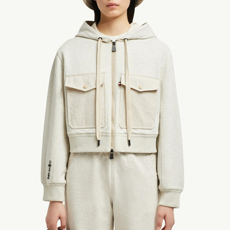 Cotton & Linen Zip-Up Hoodie