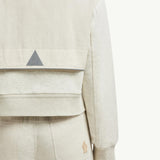Cotton & Linen Zip-Up Hoodie