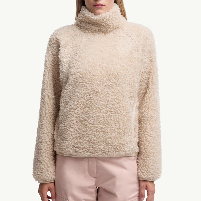 Teddy Polo Neck Sweatshirt