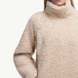 Teddy Polo Neck Sweatshirt