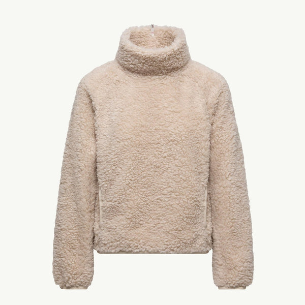 Teddy Polo Neck Sweatshirt