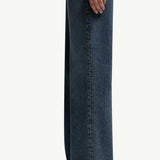 Straight Leg Bleached Jeans